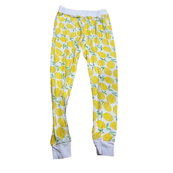 Little Sleepies Kids Pajama Pants Size 4 Rainbow Cactus Lemon Theme Bundle of 3 - Picture 2 of 7